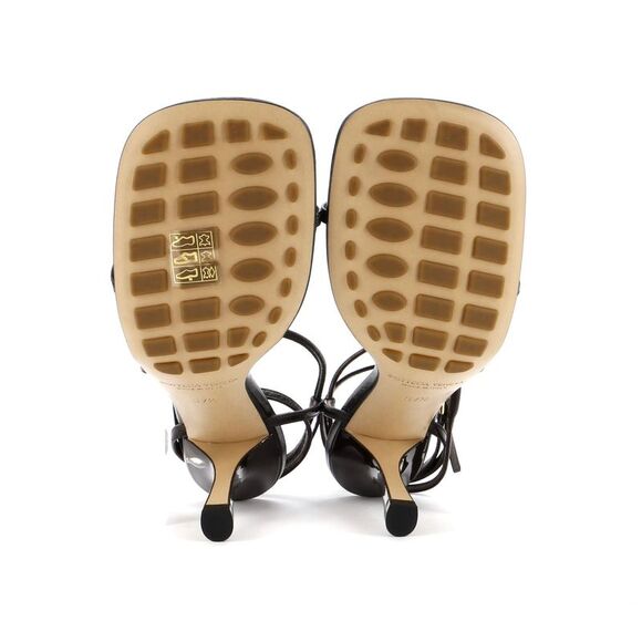 Bottega Veneta Women's The Line Sandals Leather 90 Brown - Picture 4 of 5